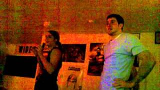 Flash v Broken Arm Girl   Kinect Boxing