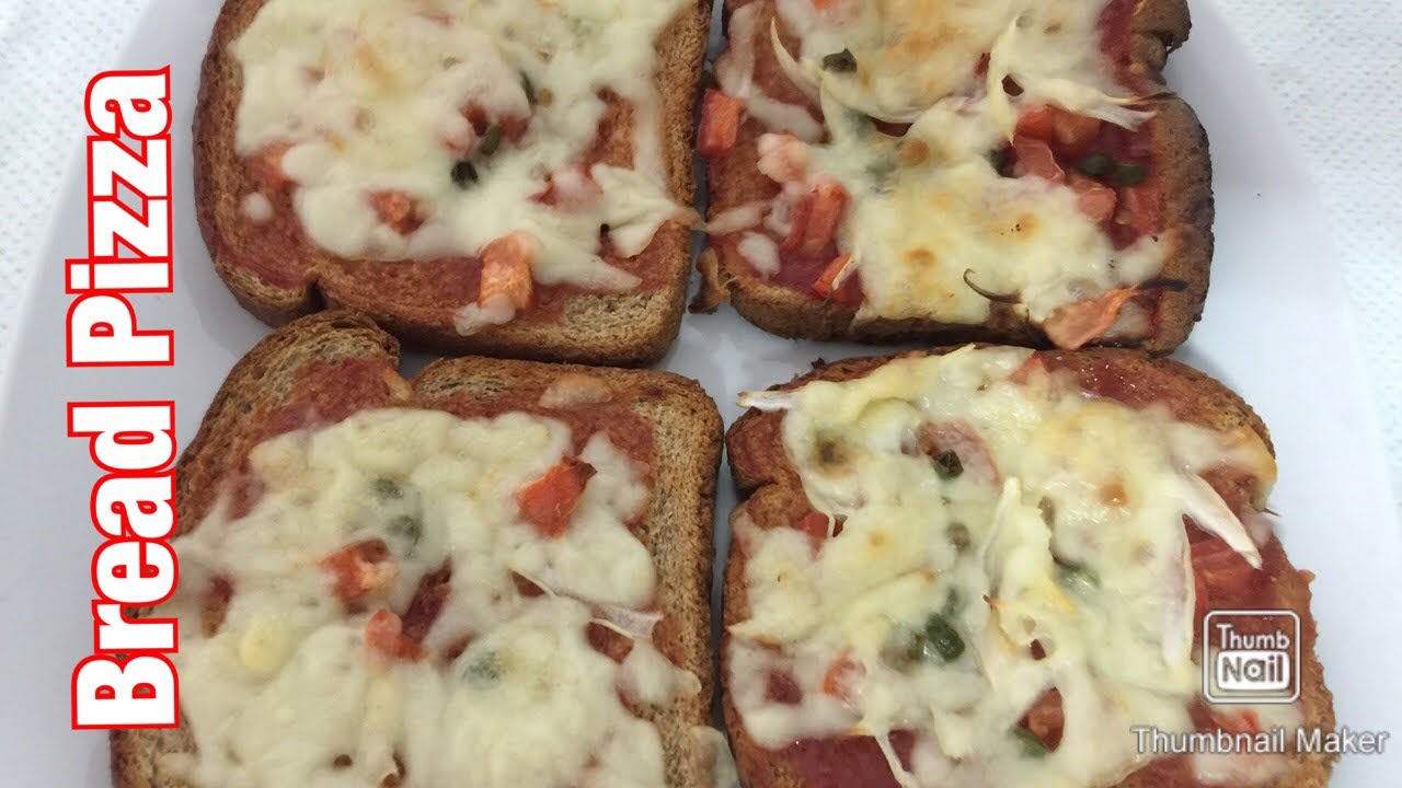 Bread Pizza Quick & Easy Bread Pizza kids Snack Recipe ব্রেড পি