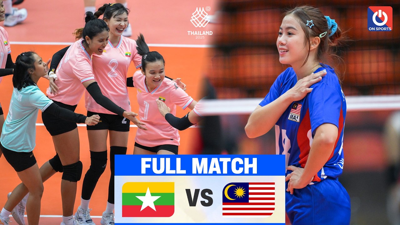 FULL HD | MYANMAR vs. MALAYSIA | Đại chiến Thu Zar Aung vs. Huey Chiao Goh