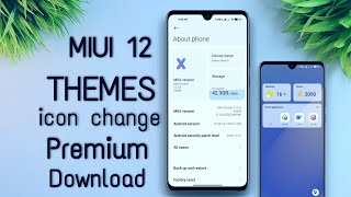 Water color MIUI Theme with Elegant and Minimal Desing screenshot 1