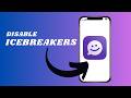 How to Disable Icebreakers on MeetMe | Turn Off Suggested Messages