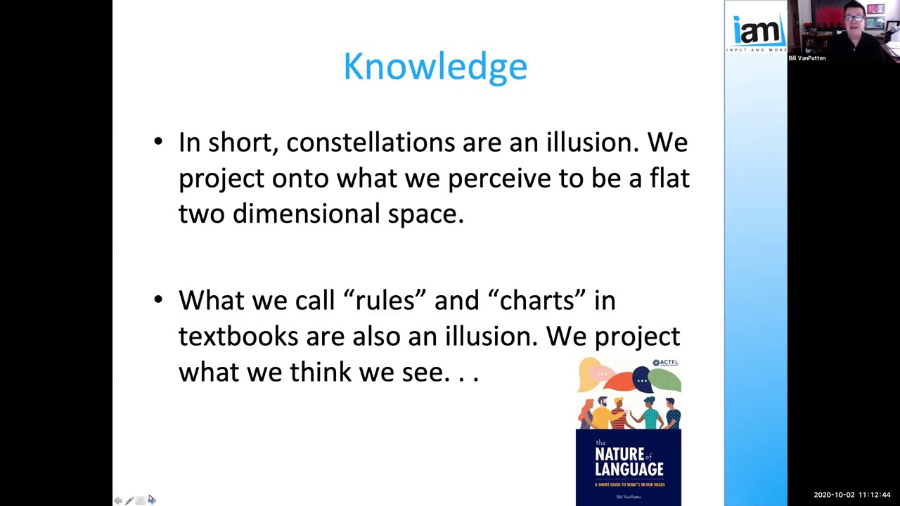 Plenary by Bill VanPatten: 