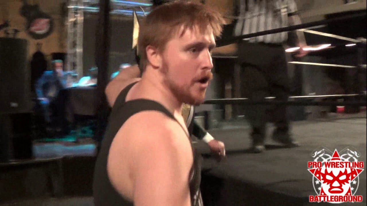 Darin Corbin vs. Super Atomic Thunderfrog. Pro Wrestling Battleground.