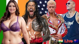 Rock & Roman vs Female Wrestlers WWE Monday Night Raw Highlights || Top 10 Monday Night Raw moments