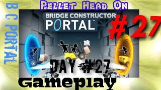 Bridge Constructor Portal Level 27 - BC Portal Day 27 (Pellet Head on) Walkthrough