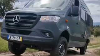 Sprinter 907 4X4 Achsverschränkung