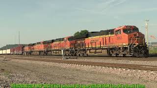 REE202608032SR BNSF 3963 ET44C4 eastbound 30 August 2026 08 59AM Tulsa OK by Ronald E Estes REE202608032SR BNSF 3963 ET44C4 eastbound 30 August 2026 08 59AM Tulsa OK by Ronald E Estes