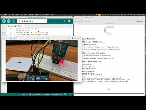 IoTAP Lab | Exp 12 | Design an RFID-Based Attendance System using Arduino