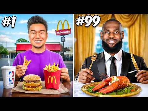I Tried Every NBA Player's Favorite Meals