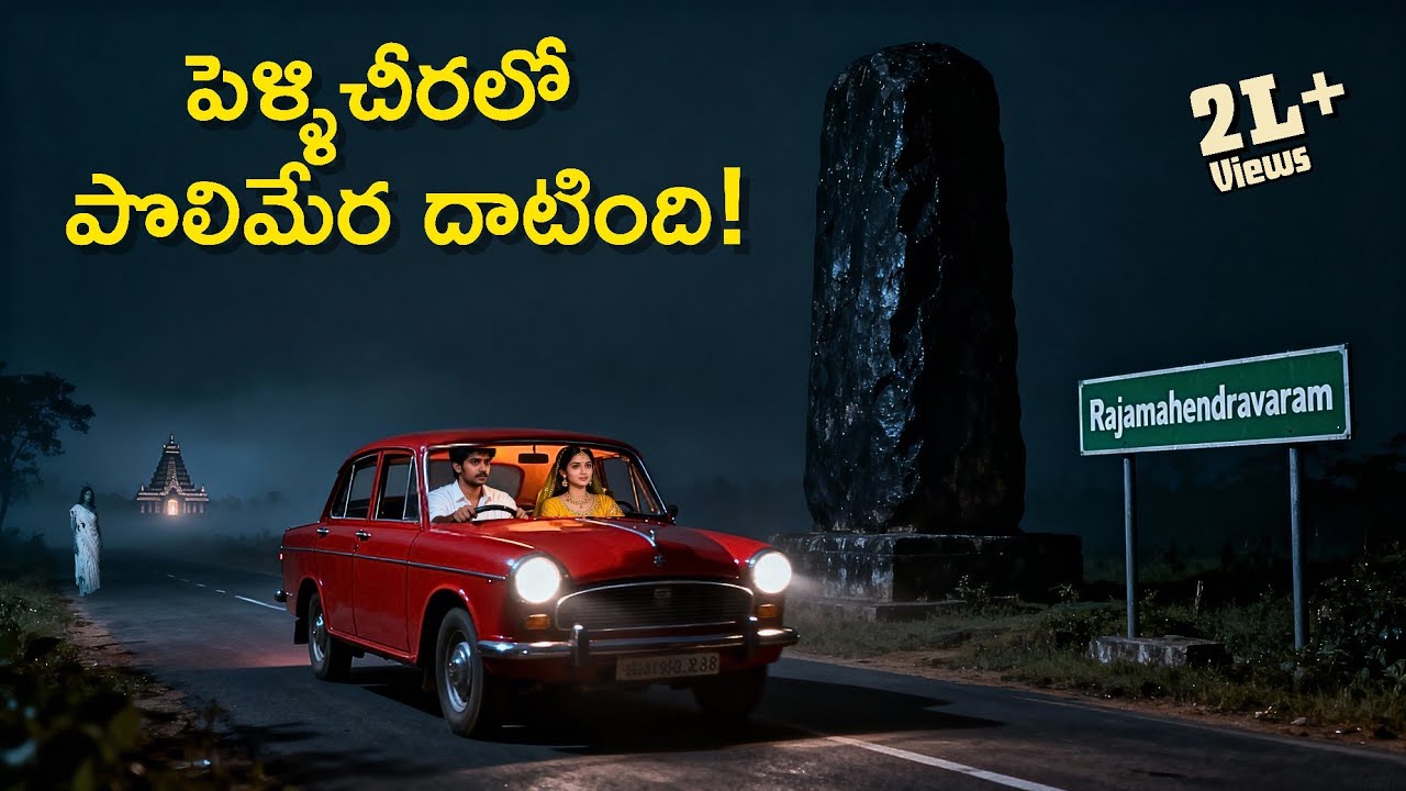 రాత్రి పెళ్ళికూతును చేసాక ఫ్రెండ్ కి యాక్సిడెంట్ అని ఫోన్ వస్తే పెళ్లిచీర లోనే ఊరు దాటింది. అప్పుడే