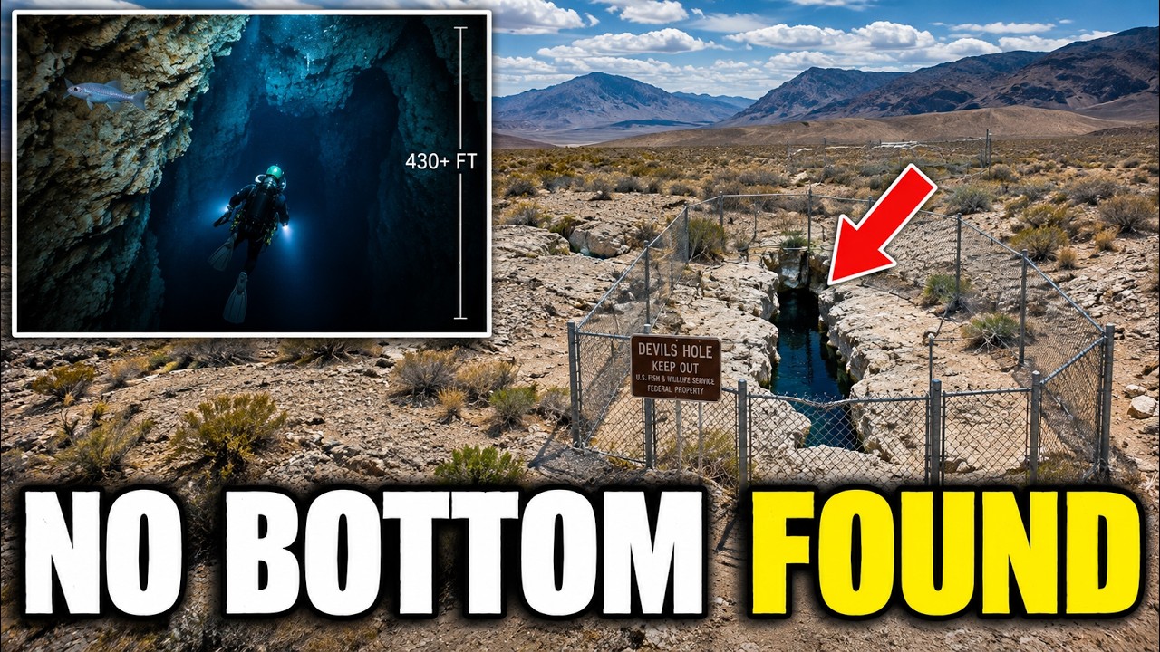This Hole in the Nevada Desert Has No Bottom Anyone Has Found