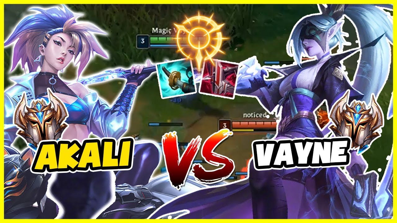 KÈO VAYNE VS AKALI RANK THÁCH ĐẤU | CÁCH GIỮ LỢI THẾ VÀ ĐỌC VỊ TRÍ RỪNG TEAM BẠN | LỘC VAYNE