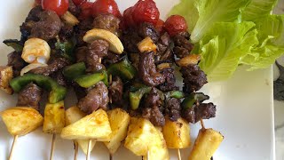 Beef barbecue on skewers Thai  style Recipe,absolutely delicious!! Simple cooking. screenshot 3