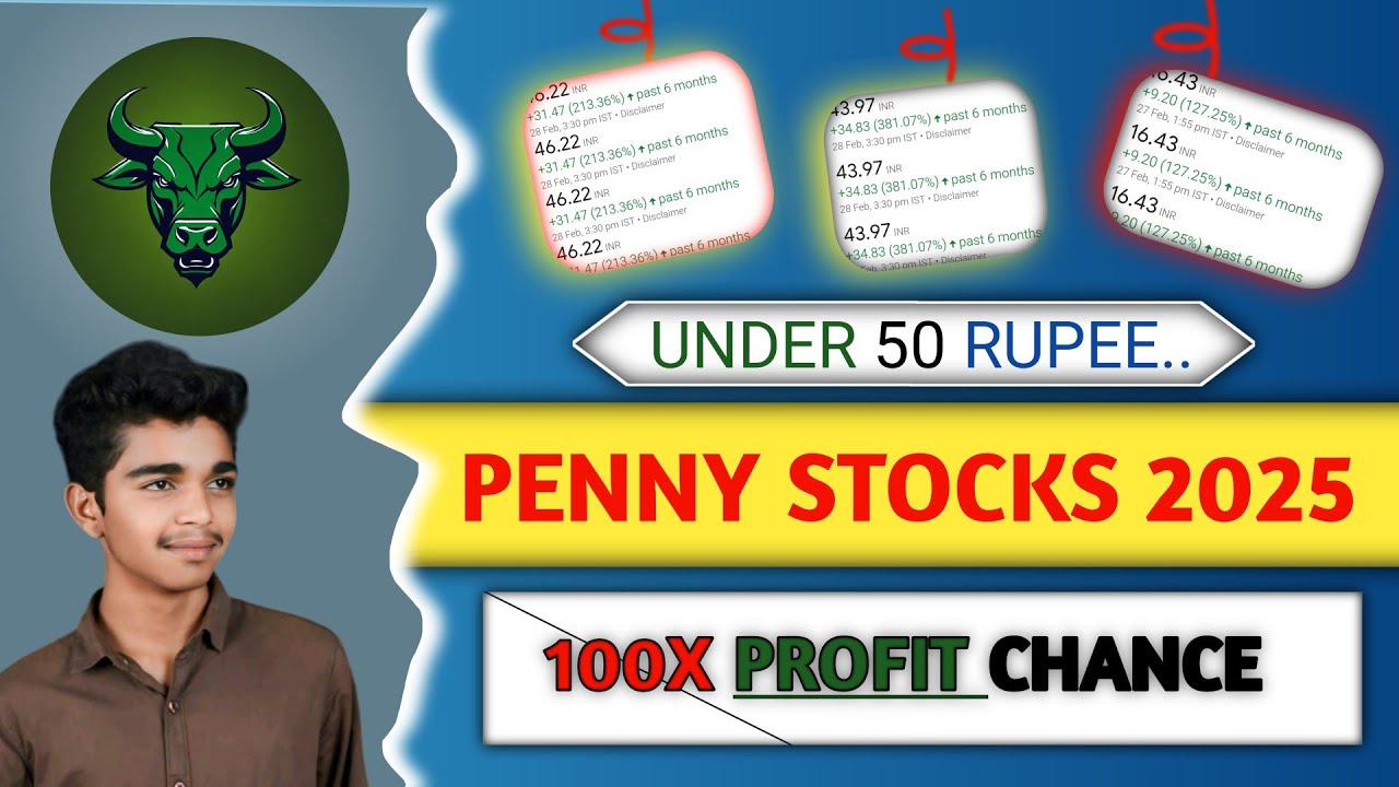 Best three penny stocks 2025 🤑 || Under 50 rupees || #stockmarket # ...