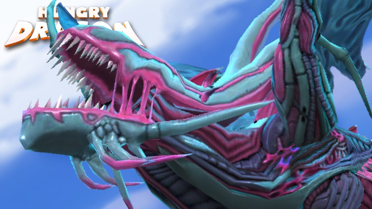 ⁣New Xenomorph Dragon Unlocked!!! - Hungry Dragon | HD