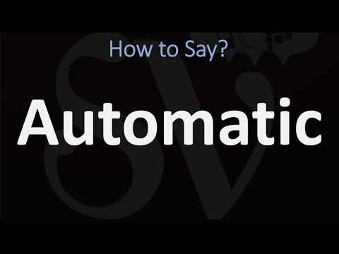 How to Pronounce Automatic? (2 WAYS!) British Vs US/American English Pronunciation