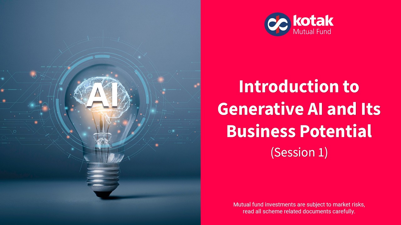 Exploring Generative AI's Business Potential: Kotak Mutual Fund Launches Educational Series