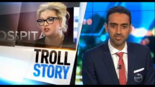 Antivax troll abuse of Victorian Health Minister Jill Hennessy