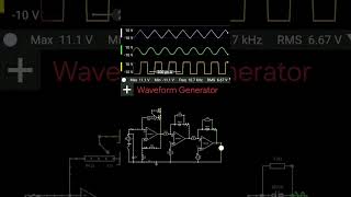 🔥 Waveform Generator Circuit | Square, Sine & Triangle Wave Using Op-Amps