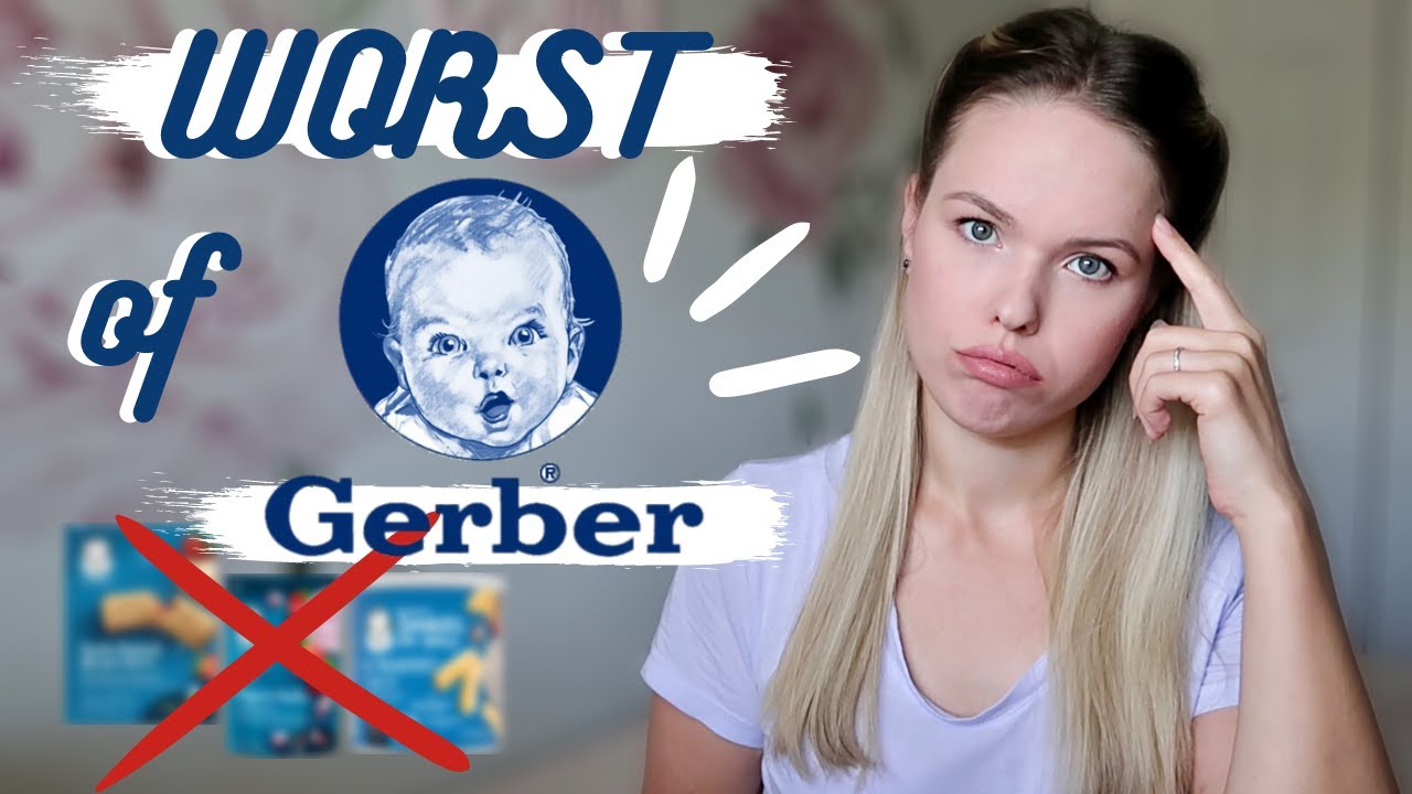 DO NOT FEED YOUR BABY THESEThe WORST Gerber Products, Baby Food Review:  Cereals, Snacks, & More 