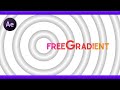 【After Effects《無料》】超便利な無料のグラデーション生成プラグイン『freeGradient』を紹介!!