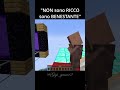 "NON sono RICCO sono BENESTANTE"😭🙏 #minecraft