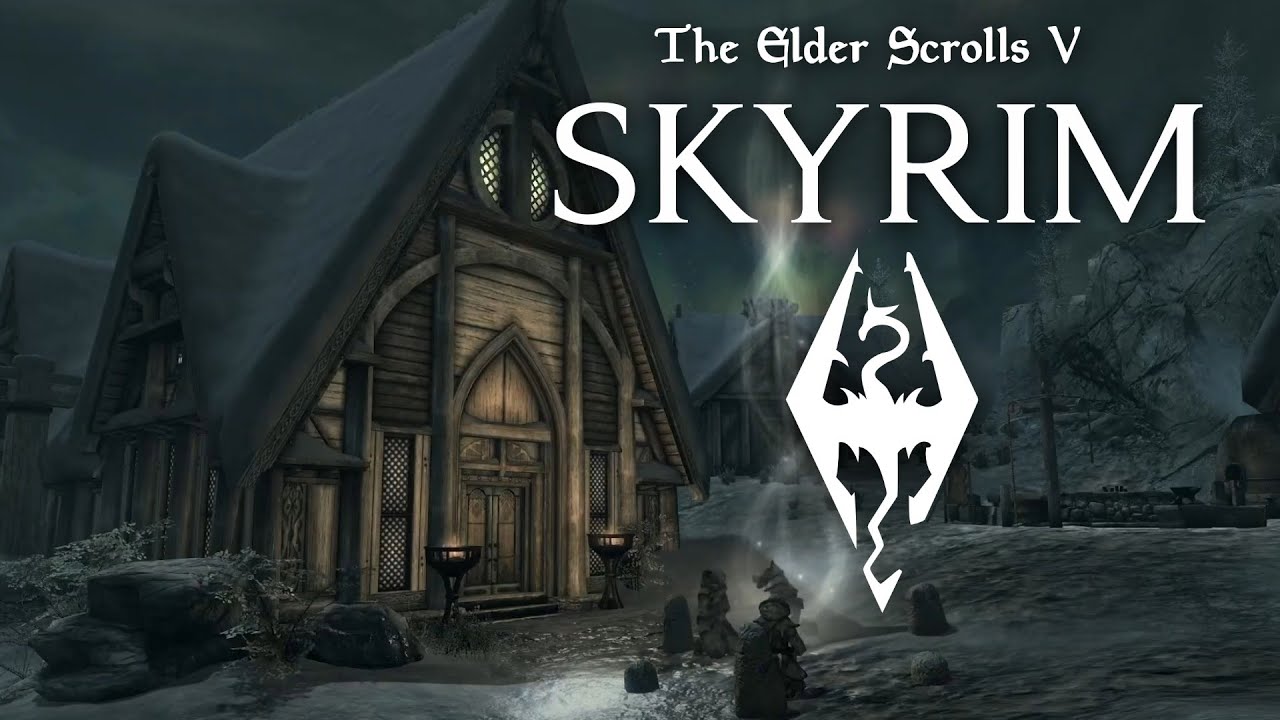 Skaal Village Ambiance | Skyrim - Music & Ambiance