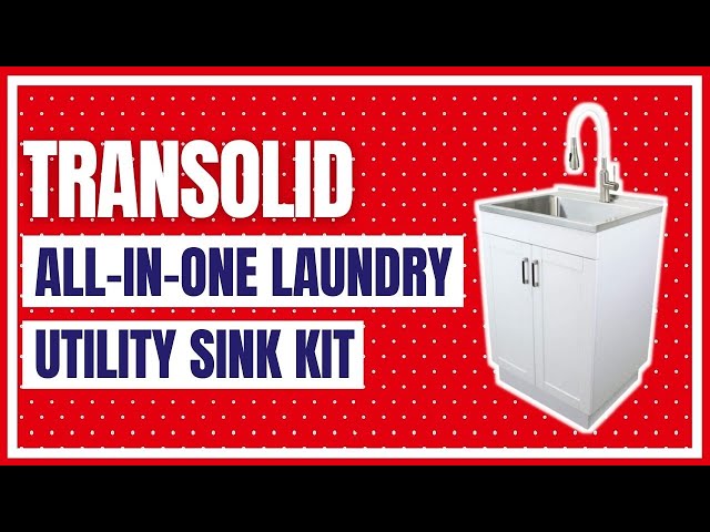 Laundry Utility Sink Kit