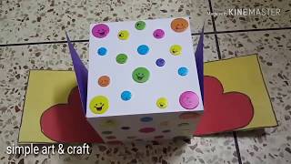 Infinity explosion box | DIY handmade |Cube box |