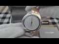 Tone calvin klein ck senses dress watch k5n2m1z6