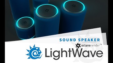LightWave3D - Modeling and rendering a Speaker