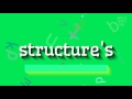 How to say "structure