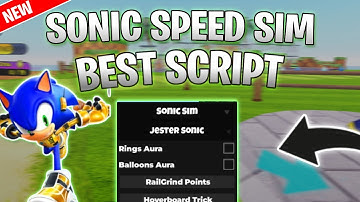 *NEW* Sonic Speed Simulator Script (PASTEBIN 2025) (AUTO FARM)