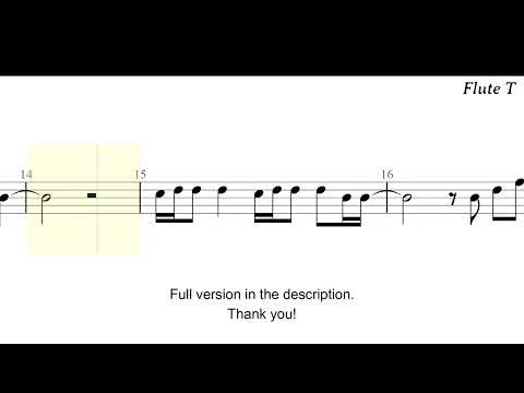 Dancing With Your Ghost (Flute) - Sasha Alex Sloan