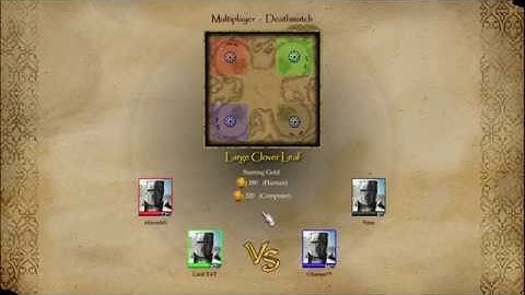 Stronghold Crusader 2 Multiplayer 2vs2 Deathmatch Gameplay [1080hd]