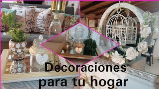 Ideas elegantes para decorar tu hogar/ fácil económicas DIY