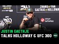 Justin gaethje on max holloway every time i fight is a traumatic life experience