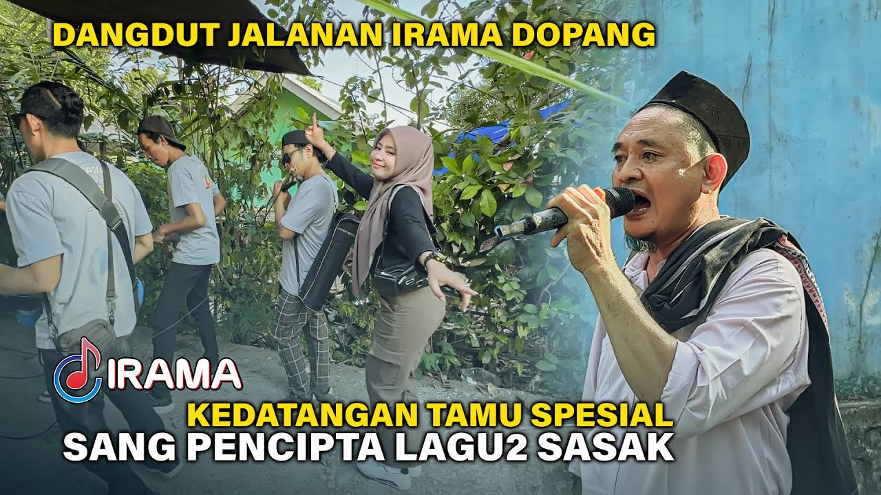 Keren Sekali Sang Pencipta Menyanyikan Lagunya Bersama Musik Jalanan Irama Dopang