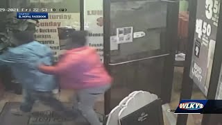 CAUGHT ON CAM Diners at El Nopal run out on tab and nearly run over restaurant owner