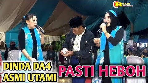 THE EXCITEMENT OF DINDA DA4 AND ASMI UTAMI IN JIREK VILLAGE||PURNAMA MUSIC JIREK MAS