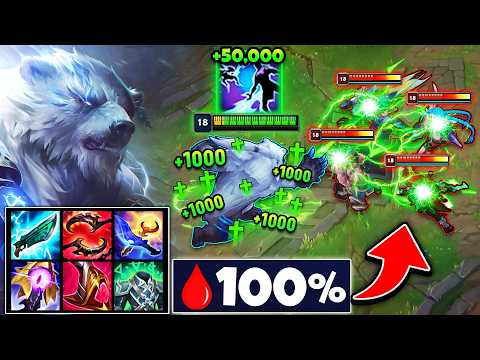 THIS INFINITE HEALING VOLIBEAR BUILD IS HILARIOUSLY BROKEN (100% OMNIVAMP)