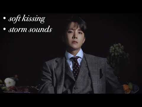 [BTS ASMR] Hoseok || soft kissing || storm sounds || requested ✅