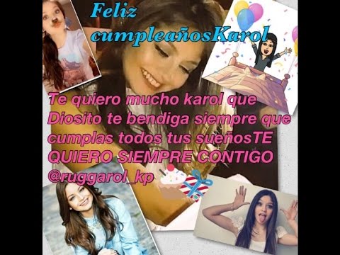 Feliz Cumpleaos Karol Felicitaciones De Cumpleaos Youtube Feliz Cumpleaos Karol Felicitaciones De Cumpleaos Youtube
