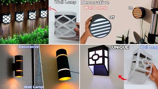 Top 4 Amazing Lights At Home Light Lamp Making At Home Wall Light Decor Ideas For Home