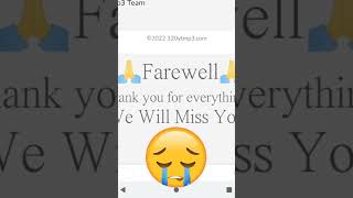 😔Farewell, 320YTMp3😔 // #sad // Emergency