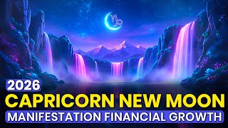 Capricorn New Moon 2026: Manifest Financial Growth & Opportunities with Ease (111 Hz)