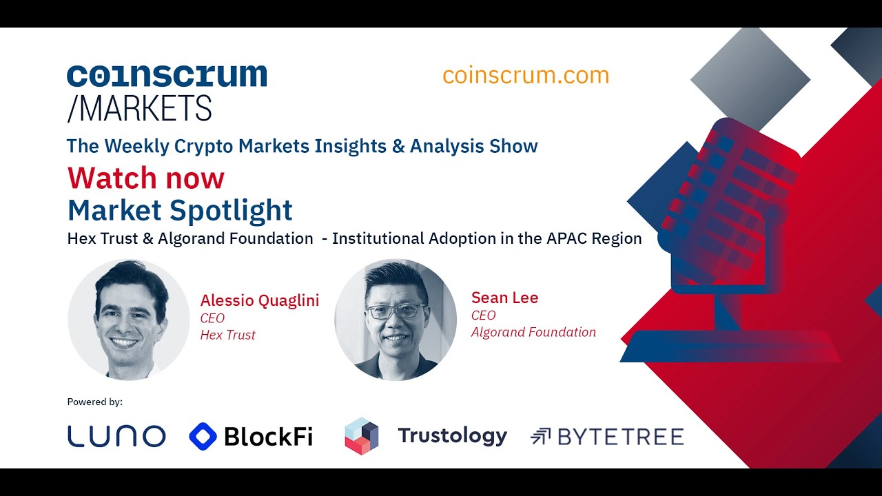 Institutional Adoption in APAC with Hex Trust & the Algorand Foundation