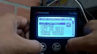 Analizador de redes dkg 409 datakom puesta en marcha