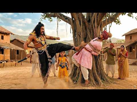 कंस ने नंदबाबा को मारी लाथ,कान्हा हुआ ग़ुस्से से लाल | यशोमती मैया के नंदलाला #kanhaji