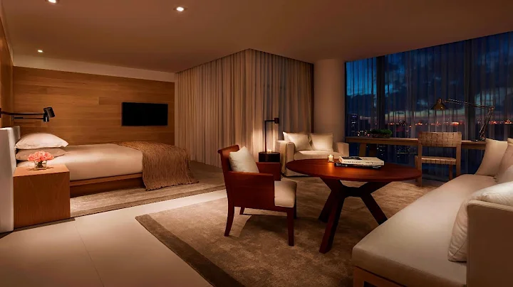 4K Late Night Jazz Piano in Luxurious Hotel Room in Miami - Music to Relax, Work & Sleep